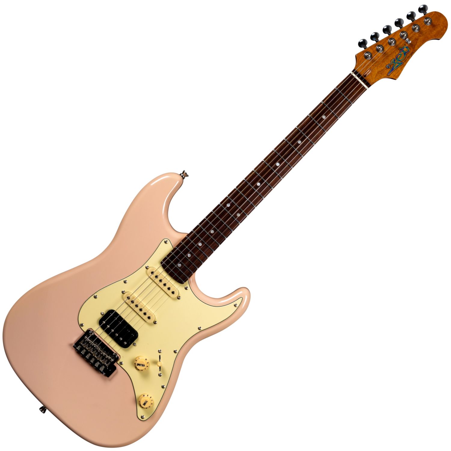 JET Guitars JET JS 400 PK R HSS - Gitara Elektryczna (Różowy)