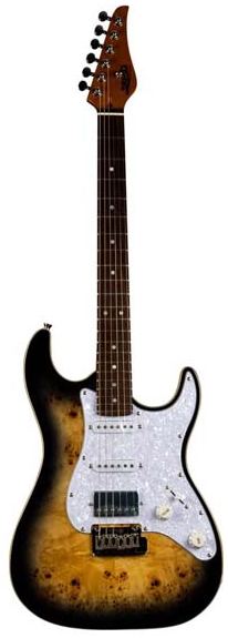 JET Guitars JET JS-450QTBR HSS - Gitara Elektryczna
