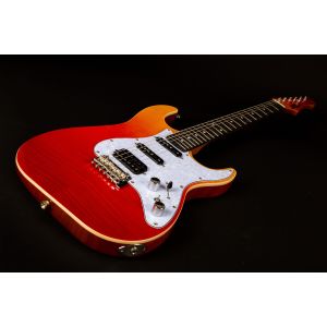 JET Guitars JET JS 600 TRS HSS - Gitara Elektryczna (Transparent Red)