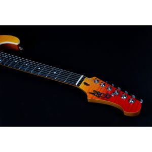 JET Guitars JET JS 600 TRS HSS - Gitara Elektryczna (Transparent Red)