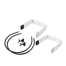 OMNITRONIC BOB-4 Extension Bracket white 2x - Uchwyty Do Głośników