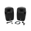 OMNITRONIC Set XFM-212AP + Speaker stand MOVE MK2 - Zestaw Nagłośnienia Ze Statywami i akcesoriami