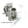 Duratruss DT PRO-Studio-Clamp 300kg/40kg - Zacisk do kratownic