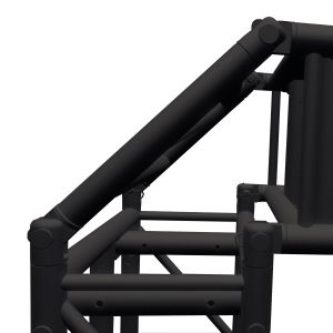 Duratruss DT Pre-Rig-Truss Adapter V 90° Black - Adapter do kratownic