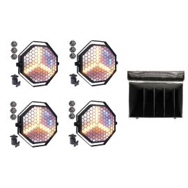 EVOLIGHTS 4x LUMENO - zestaw oświetleniowy + case
