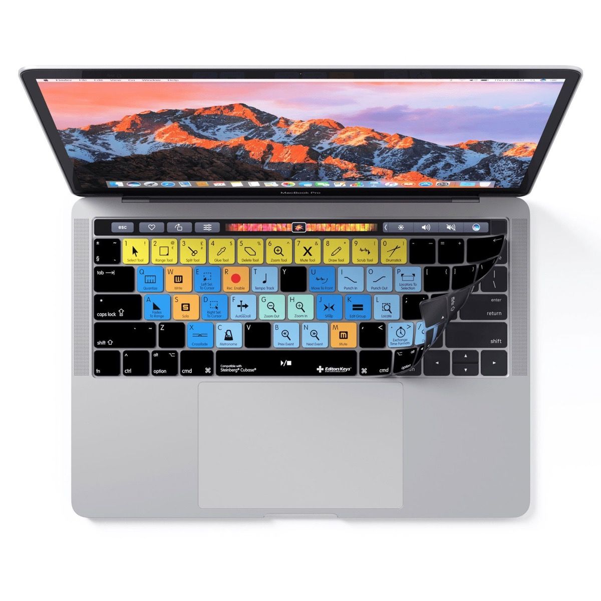 EditorsKeys- Cubase Keyboard Covers (for MacBook Pro/ Air 2020+) EditorsKeys - Cubase Keyboard Covers (for MacBook Pro/ Air 2020+)
