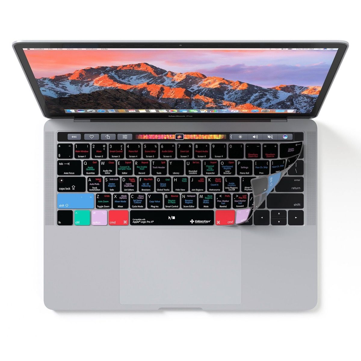 EditorsKeys- Logic Pro Keyboard Covers (for MacBook Pro 2016-2019) EditorsKeys - Logic Pro Keyboard Covers (for MacBook Pro 2016-2019)