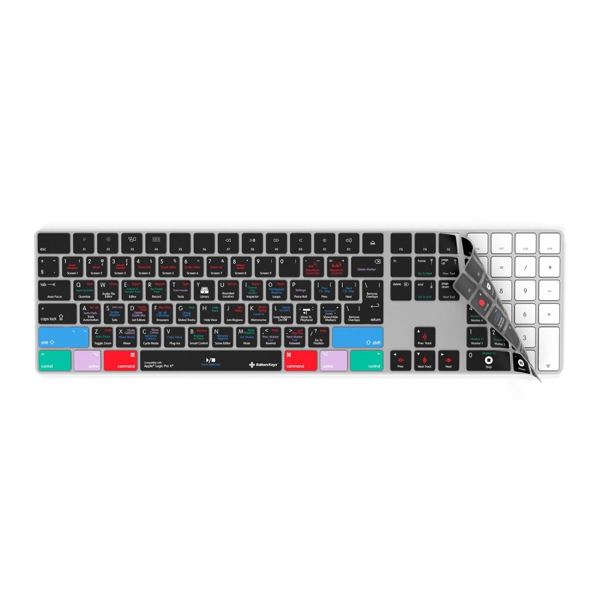 EditorsKeys- Logic Pro Keyboard Covers (for Numeric Magic Keyboard 2016+) EditorsKeys - Logic Pro Keyboard Covers (for Numeric Magic Keyboard 2016+)