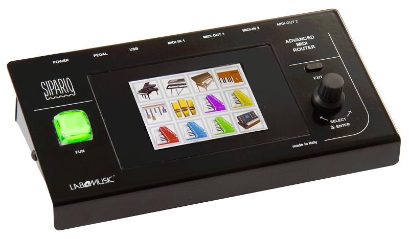 Lab4music - Sipario Lab4music Sipario - Router MIDI
