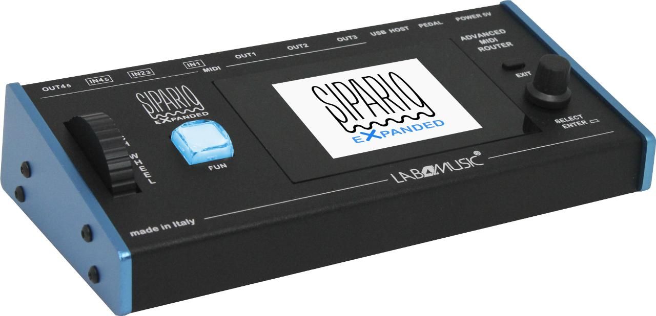 Lab4music - Sipario X Lab4music Sipario X - Router MIDI
