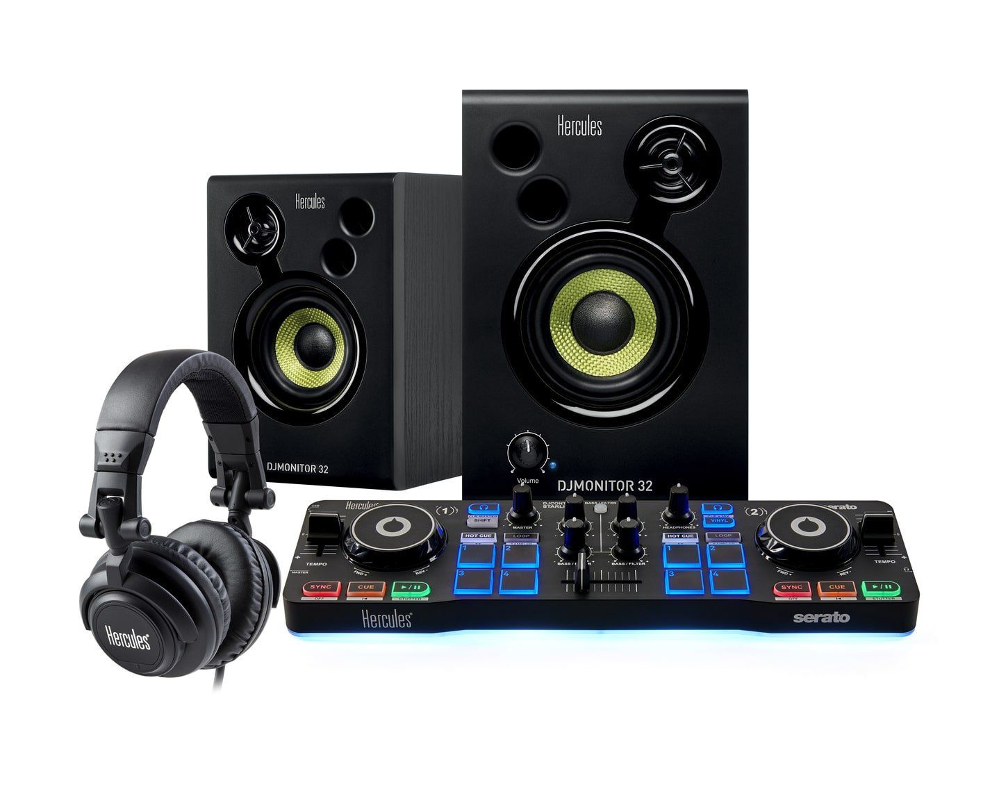 Hercules DJ Starter Kit Hercules DJ Starter Kit - Zestaw Startowy Dla DJ-a