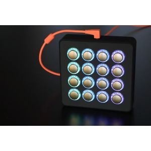 DJ TECHTOOLS- Midi Fighter Spectra Black - Kontroler MIDI