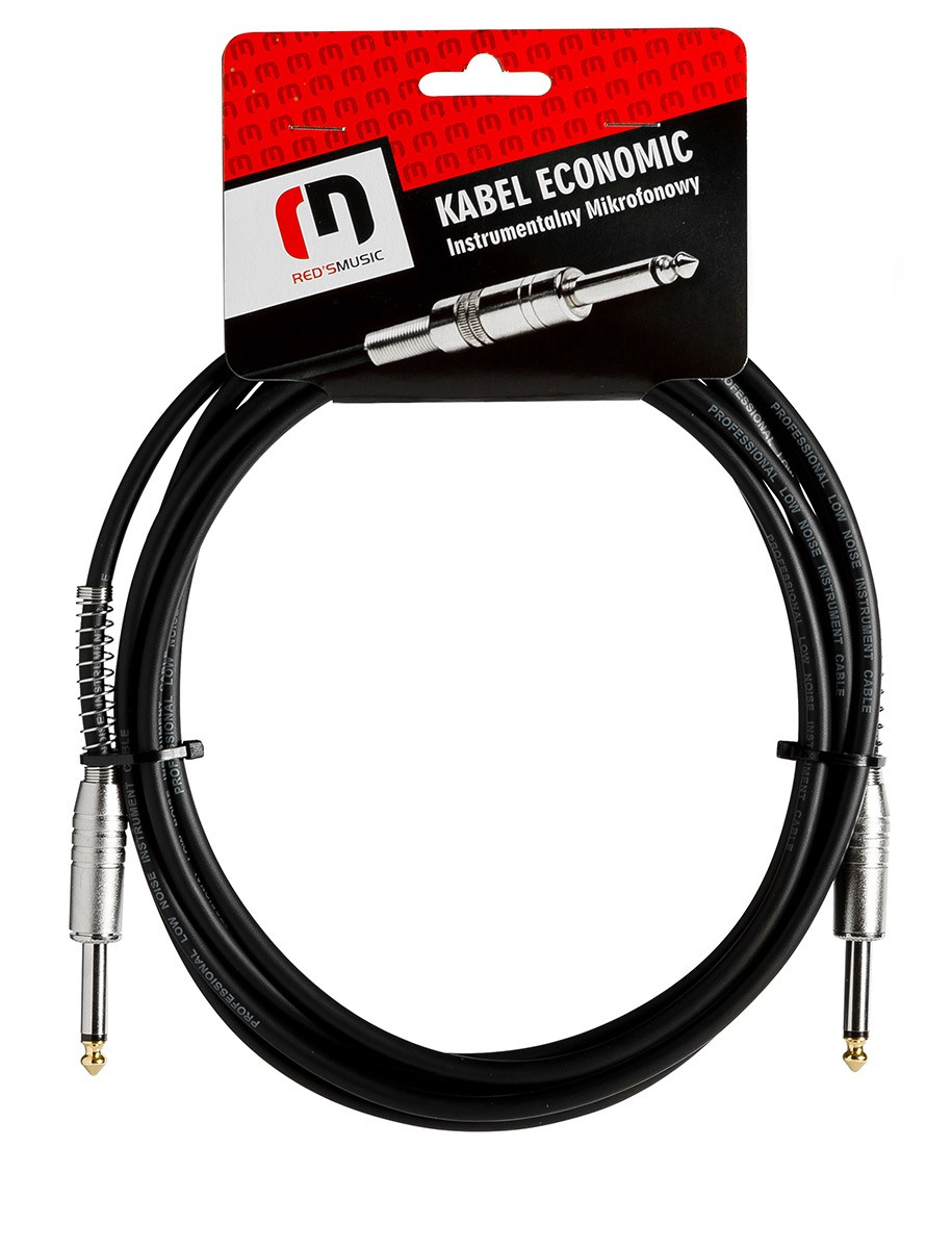 Reds Music GC 01 10 C - kabel instrumentalny (0,5m) Reds Music GC 01 15 C - kabel instrumentalny (1,5m)