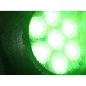 EUROLITE LED IP PAR 7x10W RGBL spot - Reflektor LED PAR wodoodporny