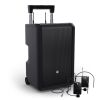 LD Systems ANNY 10 BPH 2 B6 - 10-calowy głośnik Bluetooth PA z akumulatorem, mikserem i 2 x mikrofonem nagłownym (w tym n