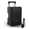 LD Systems ANNY 10 HBH 2 B6 - 10-calowy głośnik Bluetooth PA z akumulatorem, mikserem, 1x mikrofonem bezprzewodowym i 1x m