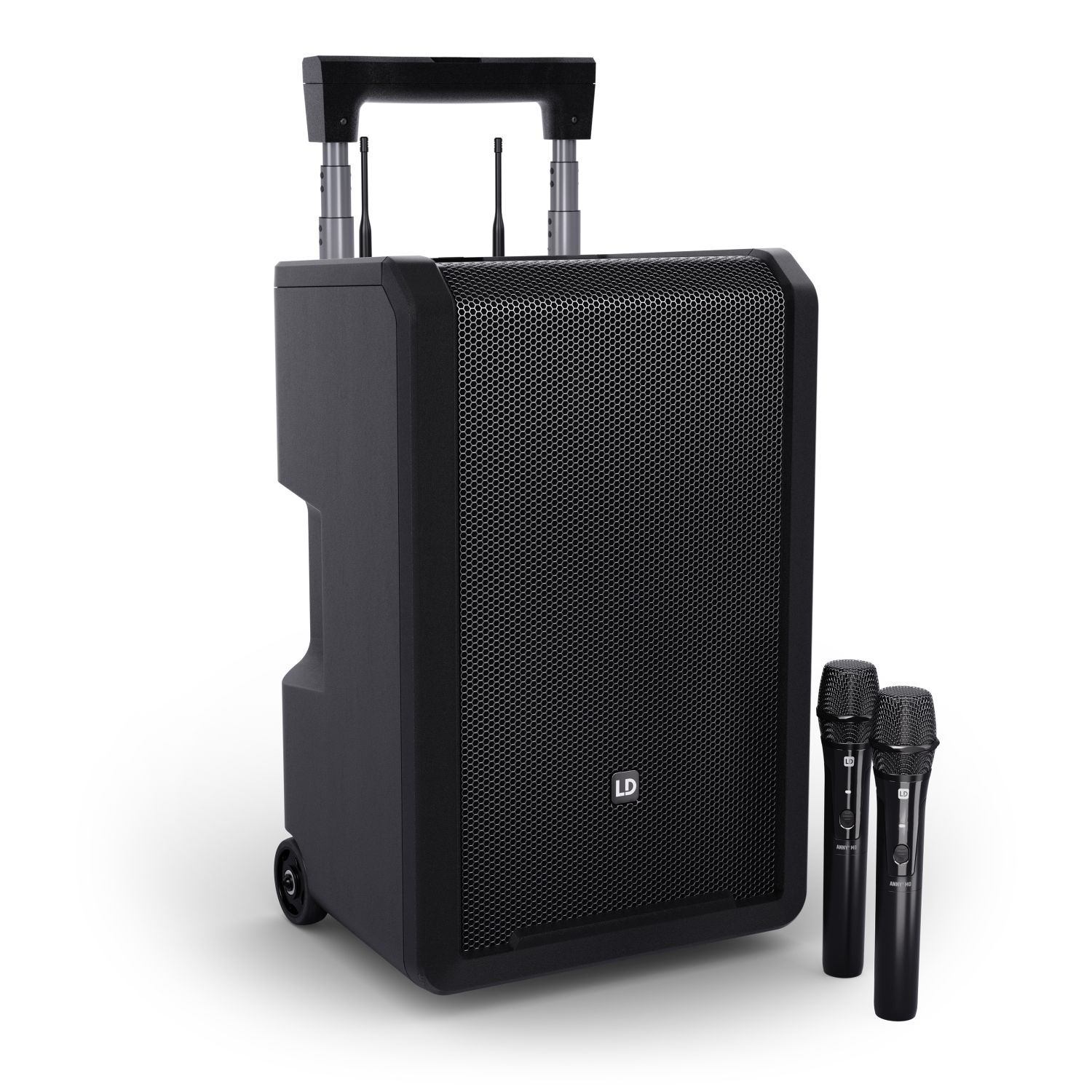 LD Systems ANNY® 10 HHD 2 B6 - 10-calowy głośnik Bluetooth® PA z akumulatorem, mikserem i 2x mikrofonem bezprzewodowym LD Systems ANNY 10 HHD 2 B6 - 10-calowy głośnik Bluetooth PA z akumulatorem, mikserem i 2x mikrofonem bezprzewodowym