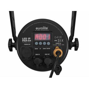 EUROLITE LED IP PAR-64 COB 3000K 100W Zoom - Reflektor COB PAR