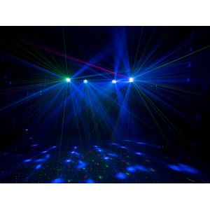 EUROLITE LED KLS-120 Laser FX II Compact Light Set - Zestaw Oświetleniowy
