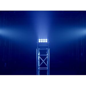 EUROLITE AKKU Multiflood IP 8x10W RGBW Wash CRMX - Reflektor Akumulatorowy