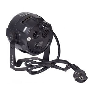 LIGHT4ME TRI PAR 3x4W LED RGBW mocny mobilny BLACK