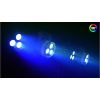 LIGHT4ME TRI PAR 3x4W LED RGBW mocny mobilny BLACK