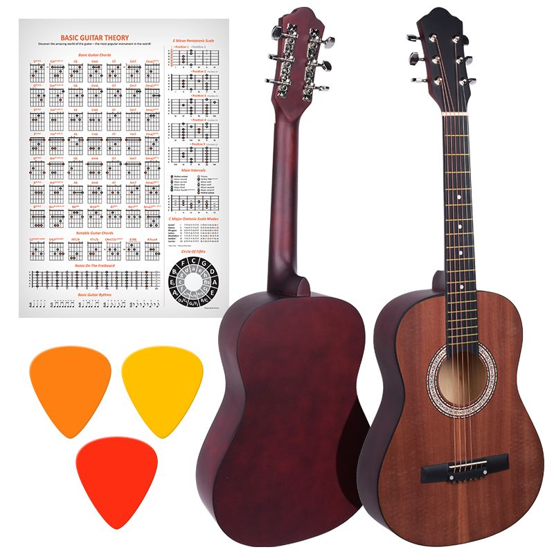 NN AG 34 GITARA AKUSTYCZNA 1/2 do nauki gry matowa NN AG 34 GITARA AKUSTYCZNA 1/2 do nauki gry matowa