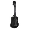 NN UK 01 BLACK ukulele sopranowe czarne pokrowiec