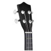 NN UK 01 BLACK ukulele sopranowe czarne pokrowiec