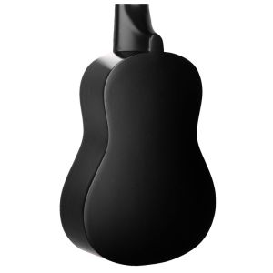 NN UK 01 BLACK ukulele sopranowe czarne pokrowiec