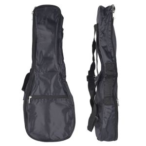 NN UK 01 BLACK ukulele sopranowe czarne pokrowiec