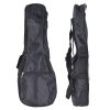 NN UK 01 BLACK ukulele sopranowe czarne pokrowiec