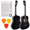 NN BD 36 gitara klasyczna 3/4 do nauki BLACK