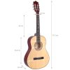 NN BD 36 gitara klasyczna 3/4 do nauki NATURAL