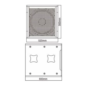 DNA RLX-3300 SUBWOOFER aktywny estradowy głośnik b