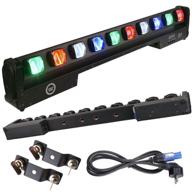 LIGHT4ME SWEEPER BAR 10x15 ruchoma belka LED listw LIGHT4ME SWEEPER BAR 10x15 RGBW ruchoma belka oświetleniowa listwa LED