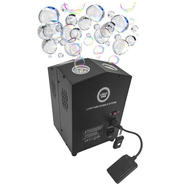 LIGHT4ME BUBBLE STORM wytwornica baniek mydlanych LIGHT4ME BUBBLE STORM wytwornica baniek mydlanych