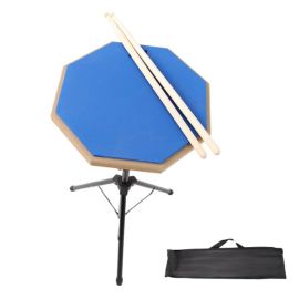 V-TONE PDS1 niebieski pad perkusyjny do ćwiczeń statyw pałeczki pokrowiec zestaw 12"