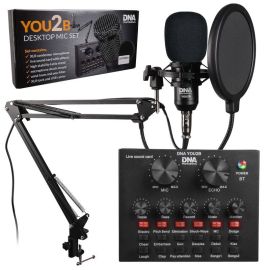 DNA YOU2B zestaw mikrofon interfejs audio statyw