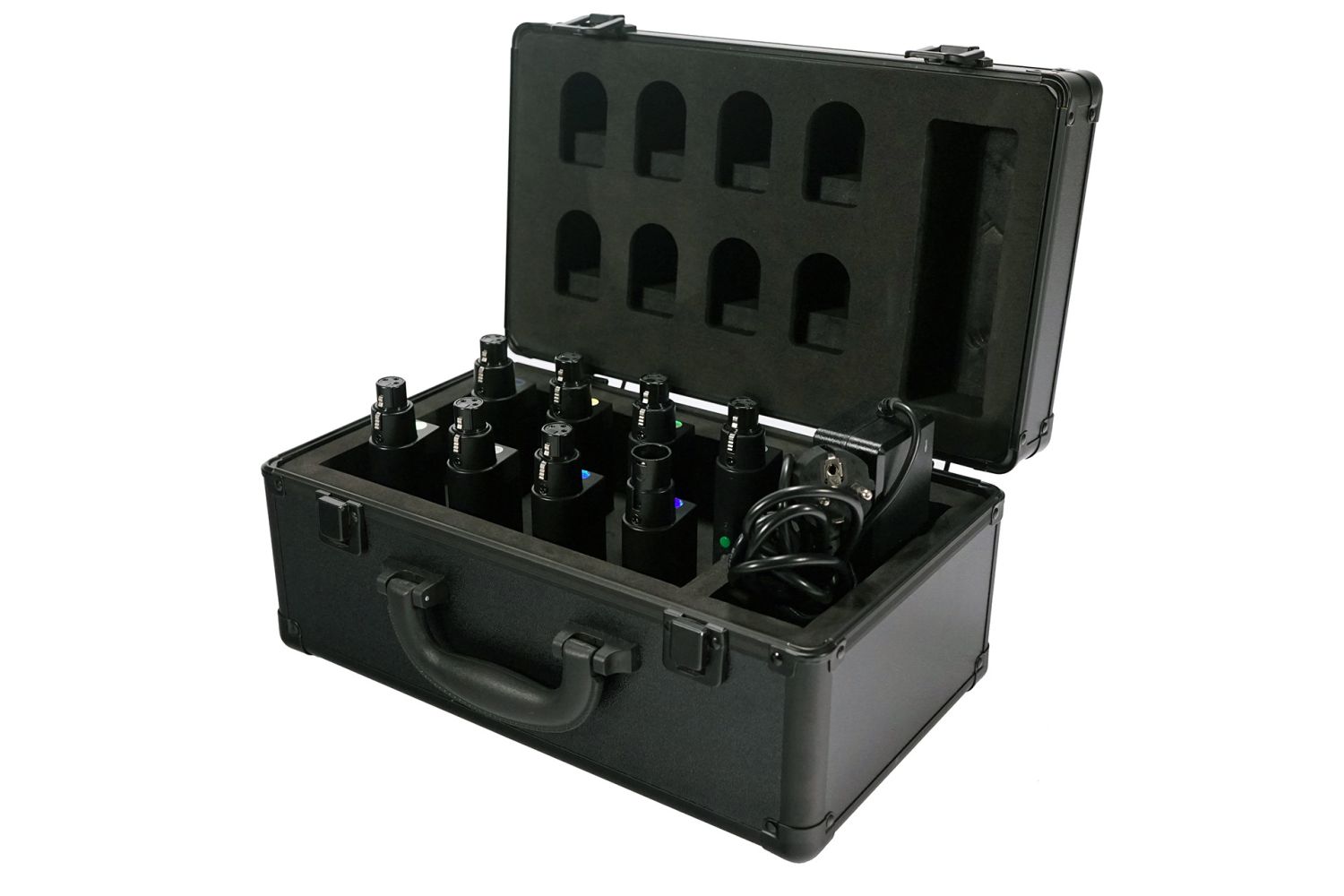 AirLink XLR Set - zestaw 7 nadajników i odbiorników WDMX z ładowarką