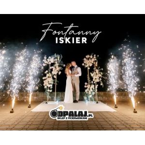 Fontanna iskier SILVER XT1038 - 30 sekund, 2 metry NO SMELL - wkład (1szt)