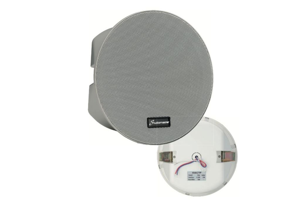 STUDIOMASTER IS6CTF 6.5" FIRE RETARDENT CEILING SPEAKER STUDIOMASTER IS6CTF 6.5" FIRE RETARDENT CEILING SPEAKER - Głośnik Instalacyjny