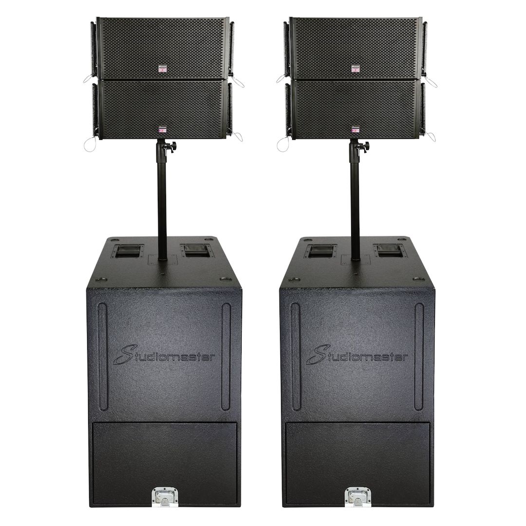 STUDIOMASTER High Power PA System STUDIOMASTER High Power PA System - Monitory Sceniczne