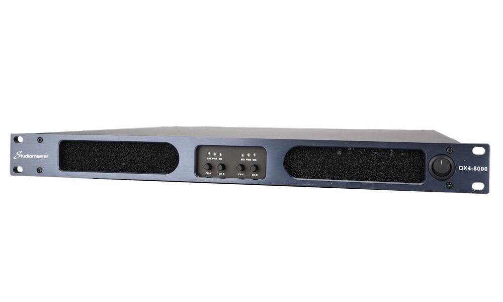 STUDIOMASTER QX2-6000 6000 POWER AMPLIFIER STUDIOMASTER QX2-6000 - Końcówka Mocy