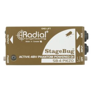 RADIAL SB-4 Piezo - aktywny DI-Box