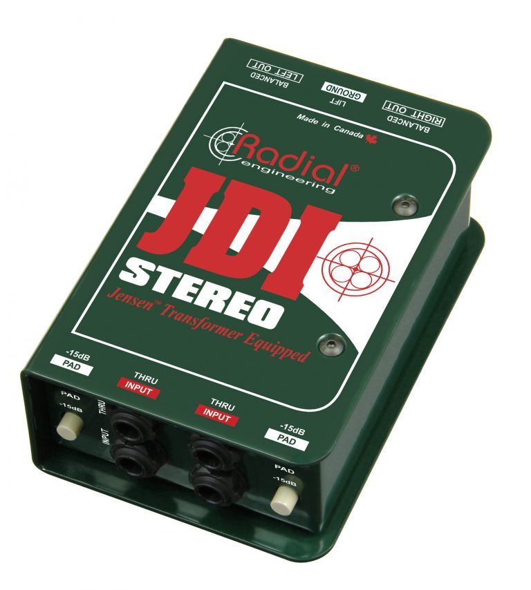 RADIAL JDI Stereo RADIAL JDI Stereo - DI-Box Stereo Pasywny