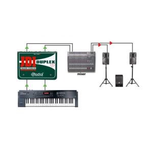 RADIAL Duplex - Di-box stereo pasywny
