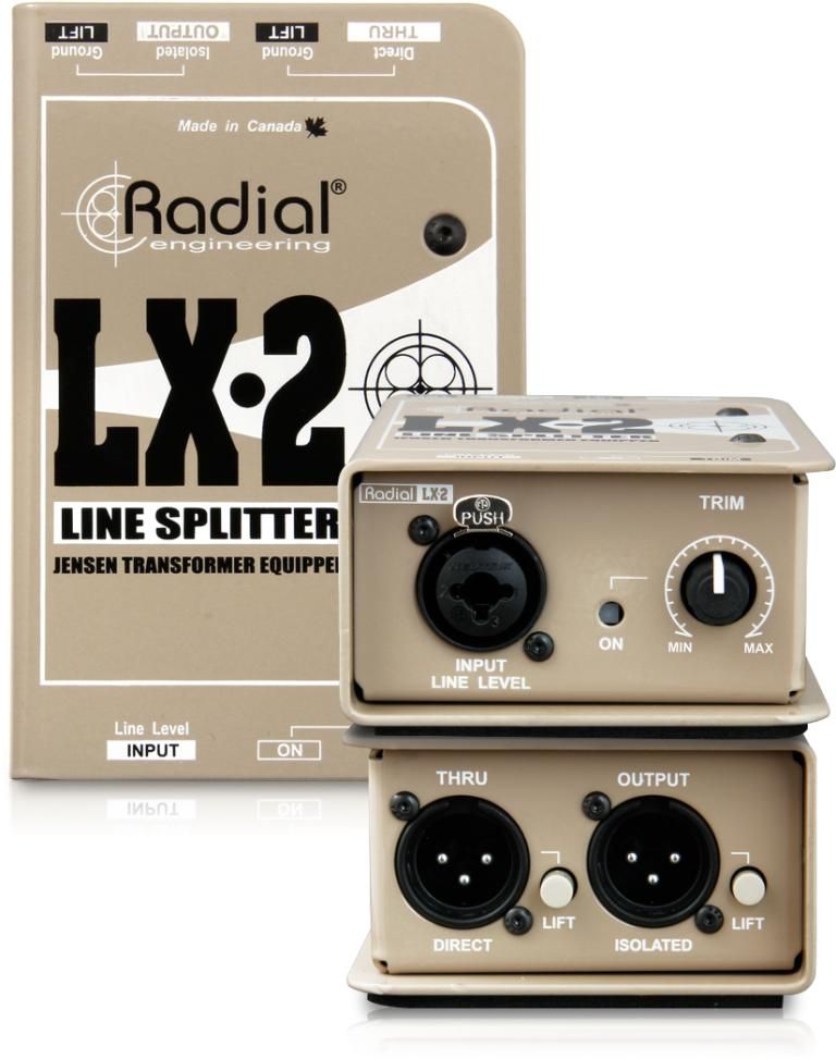 RADIAL LX2 RADIAL LX2 - Splitter Sygnałów