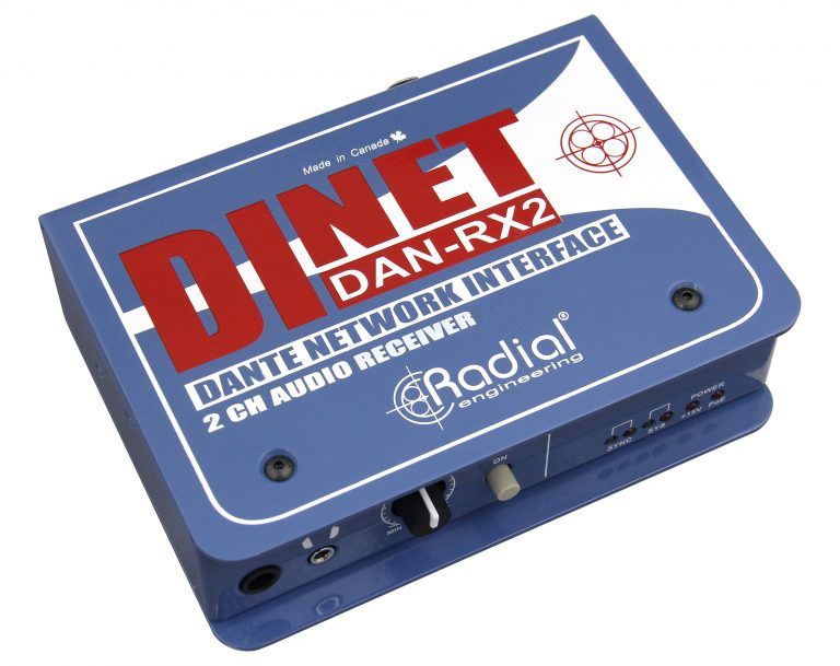 RADIAL DiNet DAN-RX2 RADIAL DiNet DAN-RX2 - Cyfrowy Konwerter Dante