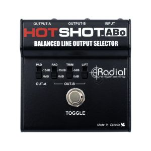 RADIAL HotShot ABo - Przełącznik nożny dla wyjść zbalansowanych
